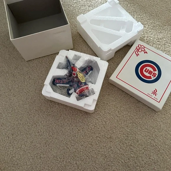Danbury NWT Chicago Cubs Rocking Horse Ornaments